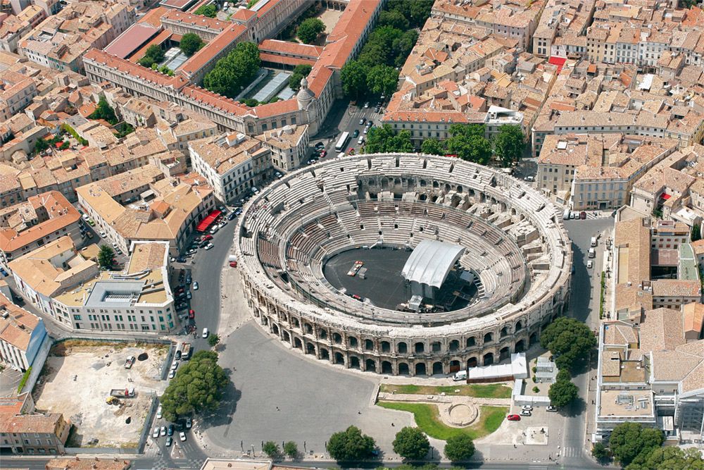 Les arènes de Nîmes