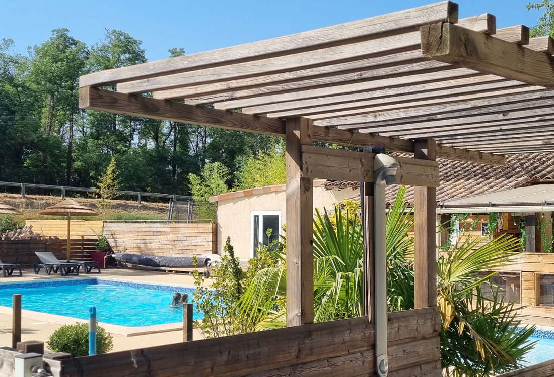 Camping avec piscine à Ruoms en Ardèche